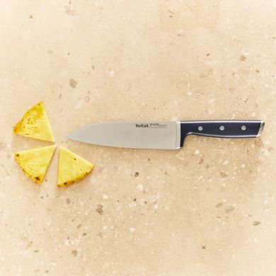 Tefal Кухонний ніж шеф-кухаря Tefal EverSharp, 2предмети, 16.5см, нержавіюча сталь, бакеліт, чорний K297S244 фото