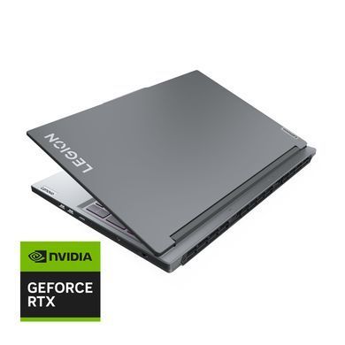 Lenovo Ноутбук Legion 5-16IRX9 16" WQXGA IPS AG, Intel i5-13450HX, 16GB, F512GB, NVD4060-8, DOS, серый 83DG00MLRA фото