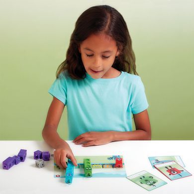 Навчальний iгровий набір LEARNING RESOURCES серії "Numberblocks" &ndash; ВЧИМОСЯ РАХУВАТИ (Mathlink&reg; Cubes) LSP0949-UK фото