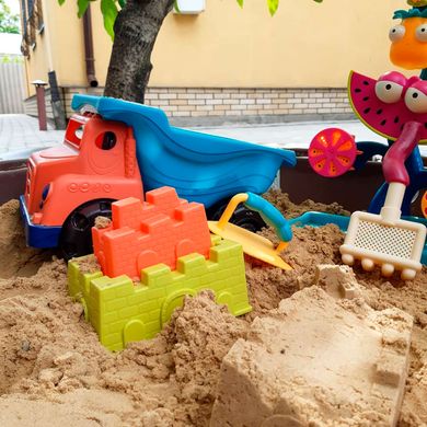 Набор для игры с песком - ЧУДОСАМОСВАЛ (6 аксессуаров) BX1311Z фото