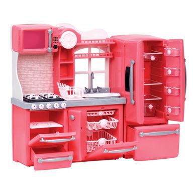 Набір меблів Our Generation Кухня для гурманів, 94 аксесуара рожева BD37365Z фото