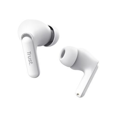 Trust Наушники TWS Yavi Earbuds BT 5.3, ENC, SBC, Mic, Белый 25172_TRUST фото