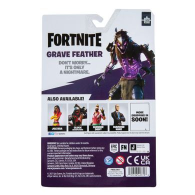 Fortnite Коллекционная фигурка Solo Mode Grave Feather, 10см FNT1010 фото