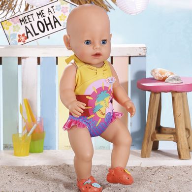 Одяг для ляльки BABY BORN - СВЯТКОВИЙ КУПАЛЬНИК S2 (на 43 cm, з каченям) 828281-1 фото