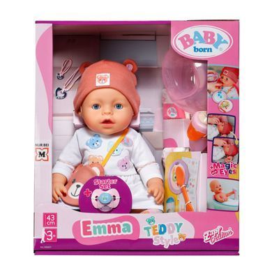 Кукла BABY BORN &ndash; ЭММА-ТЕДДИ (43 cm, с аксессуарами) 836651 фото