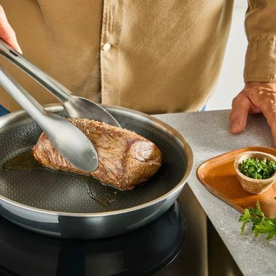 Tefal Tefal Frying Pan, Emotion+ Power, 28cm, stainless steel, aluminum core, chrome steel, bakelite E3410655 фото