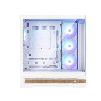 Zalman Корпус P40 NAMU без БЖ, 2xUSB3.0, 1x Type C, 3x120мм ARGB Reverse, 1x120мм ARGB, VGA 420мм, LCS ready, TG Side/Front Panel, ATX, білий P40NAMUWHITE фото