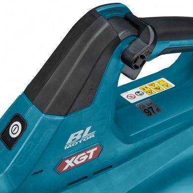 Makita Повітродув садовий акумуляторний UB001GZ XGT 40 V MAX, 36 В, бе АКБ та ЗП, 16, куб/хв / 960 куб/г, 230 км/г, 3.1-3.9 кг UB001GZ фото