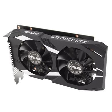ASUS Видеокарта GeForce RTX 3050 6GB GDDR6 DUAL OC DUAL-RTX3050-O6G 90YV0K60-M0NA00 фото