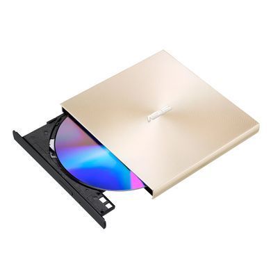 ASUS Привід оптичний портативний SDRW-08U8M-U DVD+-R/RW burner M-DISC USB Type-C Slim золотий Retail Box 90DD0295-M29000 фото
