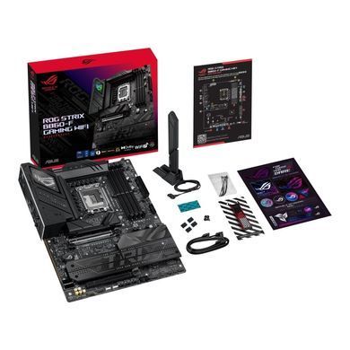 ASUS Материнcкая плата ROG STRIX B860-F GAMING WIFI s1851 B860 4xDDR5 M.2 DP HDMI USB Type-C Wi-Fi BT ATX 90MB1JG0-M0EAY0 фото