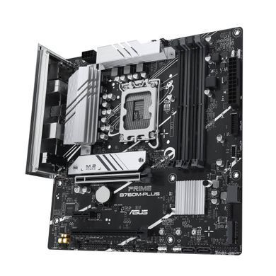 ASUS Материнcкая плата PRIME B760M-PLUS s1700 B760 4xDDR5 M.2 HDMI DP mATX 90MB1GY0-M0EAY0 фото
