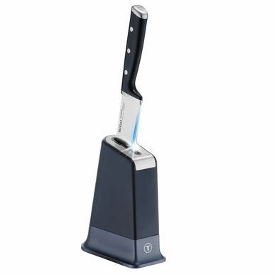 Tefal Кухонний ніж шеф-кухаря Tefal EverSharp, 2предмети, 16.5см, нержавіюча сталь, бакеліт, чорний K297S244 фото