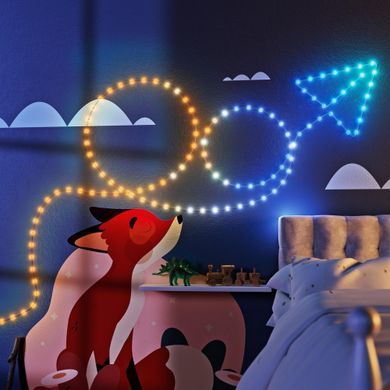 Twinkly Гірлянда Smart LED Twinkly Strings Star RGB 100 IP20 6м USB-C кабель прозорий без БЖ TWKS100RGB-T фото