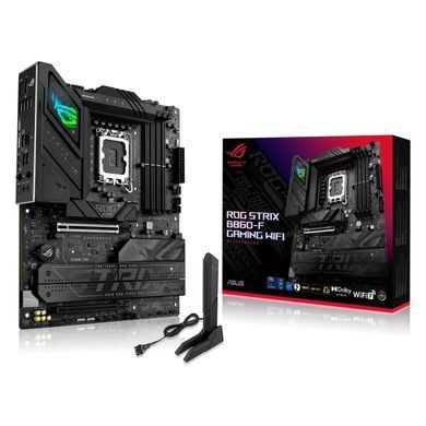 ASUS Материнcкая плата ROG STRIX B860-F GAMING WIFI s1851 B860 4xDDR5 M.2 DP HDMI USB Type-C Wi-Fi BT ATX 90MB1JG0-M0EAY0 фото