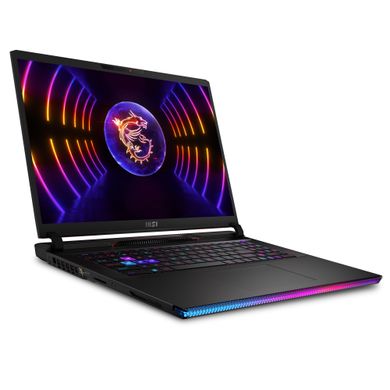 MSI Ноутбук Raider 17" QHD+, Intel i9-13980HX, 32GB, F1TB, NVD4090-16, W11, черный RAIDER_GE78HX_13VI-207UA фото