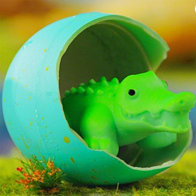 Растущая игрушка в яйце «Croc & Turtle Eggs» - КРОКОДИЛЫ И ЧЕРЕПАХИ (в диспл.) T070-2019 фото
