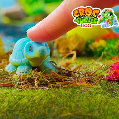 Растущая игрушка в яйце «Croc & Turtle Eggs» - КРОКОДИЛЫ И ЧЕРЕПАХИ (в диспл.) T070-2019 фото