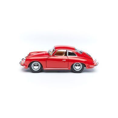 Автомодель - PORSCHE 356B (1961) (асорті слонова кістка, червоний, 1:24) 18-22079 фото