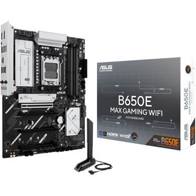 ASUS Материнcкая плата B650E MAX GAMING WIFI sAM5 B650 4xDDR5 M.2 HDMI DP ATX 90MB1LD0-M0EAY0 фото