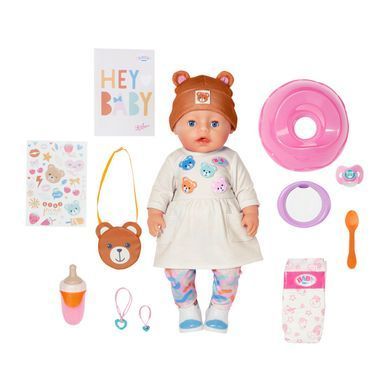 Кукла BABY BORN &ndash; ЭММА-ТЕДДИ (43 cm, с аксессуарами) 836651 фото
