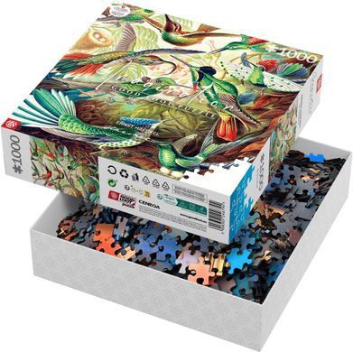 GoodLoot Пазл Imagination: Ernst Haeckel Hummingbirds/Kolibry 1000 ел. 5908305246794 фото