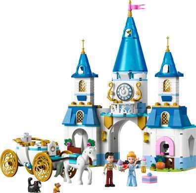 LEGO Конструктор Disney Princess Замок Попелюшки й карета 43275 фото