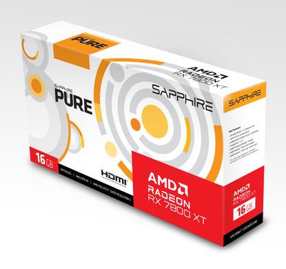 SAPPHIRE Відеокарта Radeon RX 7800 XT 16GB GDDR6 Pure GAMING OC 11330-03-20G фото