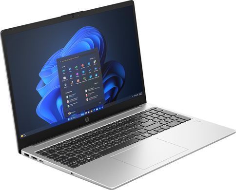 HP Ноутбук HP 250R-G10 15.6" FHD IPS AG, Intel 5-120U, 16GB, F512GB, UMA, Win11, сріблястий B9YP0ET фото