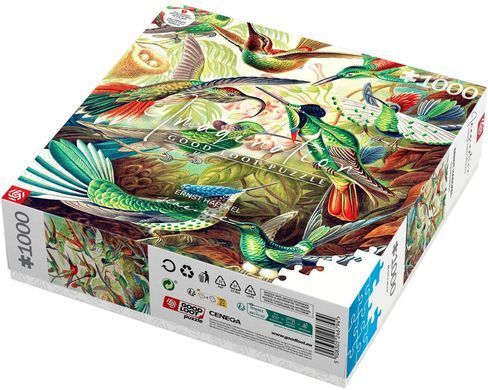 GoodLoot Пазл Imagination: Ernst Haeckel Hummingbirds/Kolibry 1000 ел. 5908305246794 фото