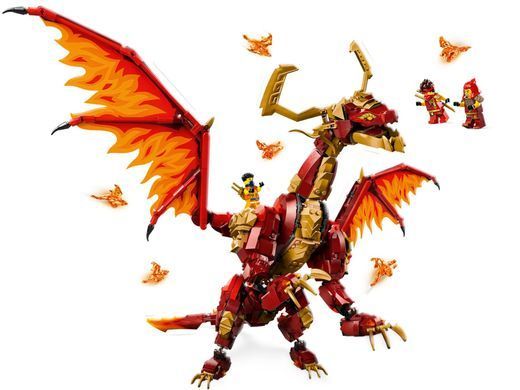 LEGO Конструктор LEGO Ninjago Перводракон движения 71822 фото
