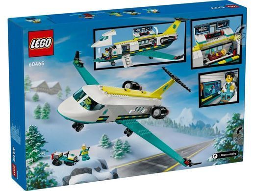 LEGO Конструктор LEGO City Літак швидкої медичної допомоги 60465 фото