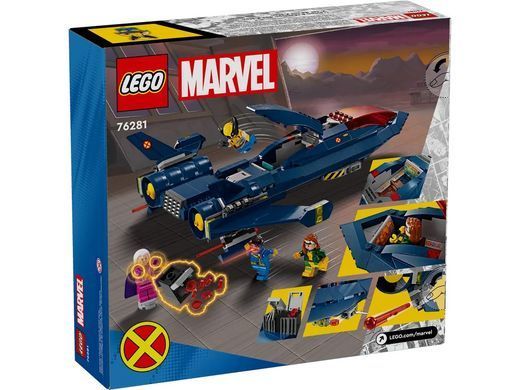 LEGO Конструктор Marvel X-Jet Людей Ікс 76281 фото