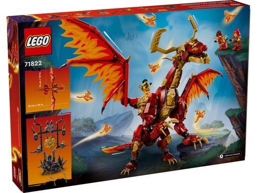 LEGO Конструктор LEGO Ninjago Перводракон движения 71822 фото