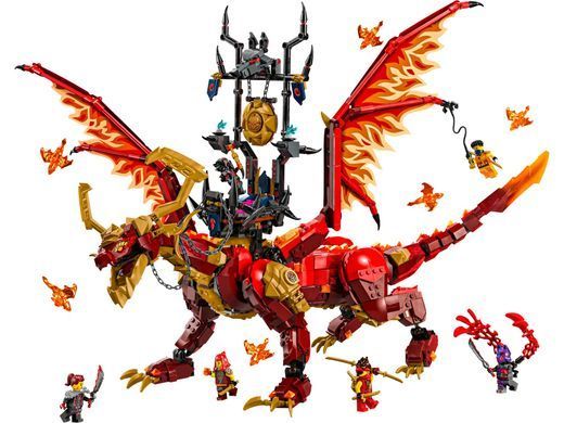 LEGO Конструктор LEGO Ninjago Перводракон движения 71822 фото