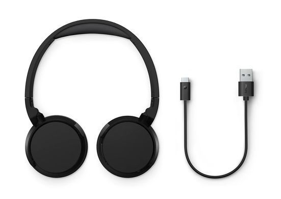 Philips Наушники On-ear TAH3209 BT 5.3, Wireless, Mic, Черный TAH3209BK/00 фото