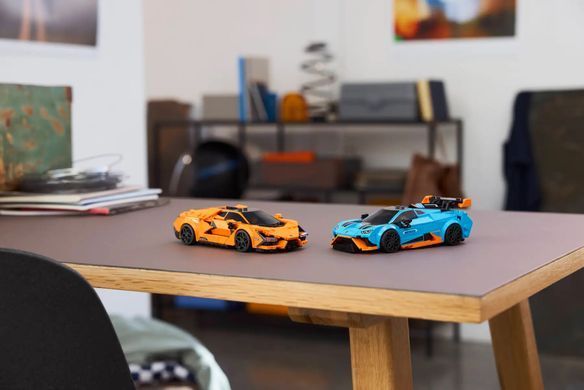 LEGO Конструктор Speed Champions Lamborghini Revuelto и Huracan STO 77238 фото