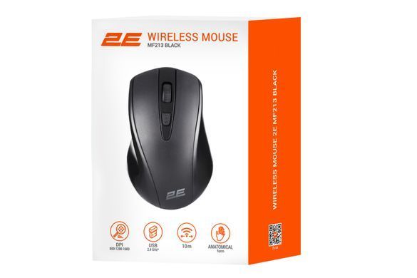 Мышь 2E MF213 WL Black 2E-MF213WB фото