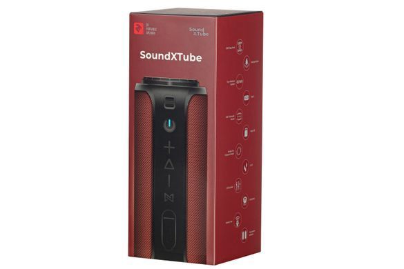 Акустична система 2E SoundXTube TWS, MP3, Wireless, Waterproof Red 2E-BSSXTWRD фото