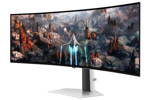 Samsung Монітор 48.7"Odyssey OLED G9 G93SC HDMI, DP, USB, MM, OLED, 5120x1440, 32:9, 240Hz, 0.3ms, CURVED LS49CG930SIXCI фото