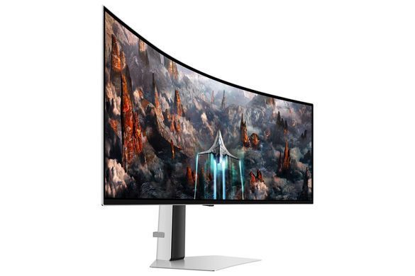 Samsung Монітор 48.7"Odyssey OLED G9 G93SC HDMI, DP, USB, MM, OLED, 5120x1440, 32:9, 240Hz, 0.3ms, CURVED LS49CG930SIXCI фото