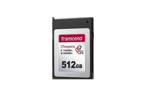 Transcend Карта памяти CFexpress 512GB Type B R1700/W1100MB/s TS512GCFE820 фото