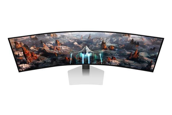 Samsung Монітор 48.7"Odyssey OLED G9 G93SC HDMI, DP, USB, MM, OLED, 5120x1440, 32:9, 240Hz, 0.3ms, CURVED LS49CG930SIXCI фото