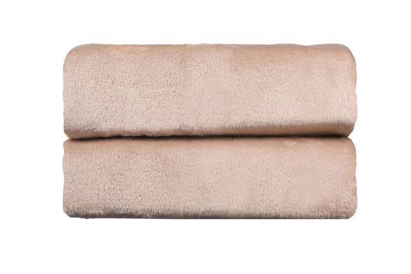 ARDESTO Плед Flannel, 160х200см, беж, 100% полиэстер