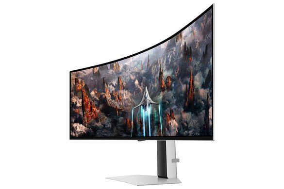 Samsung Монітор 48.7"Odyssey OLED G9 G93SC HDMI, DP, USB, MM, OLED, 5120x1440, 32:9, 240Hz, 0.3ms, CURVED LS49CG930SIXCI фото