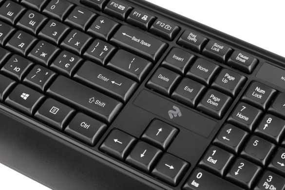 Клавіатура 2E KS130 USB Black 2E-KS130UB фото