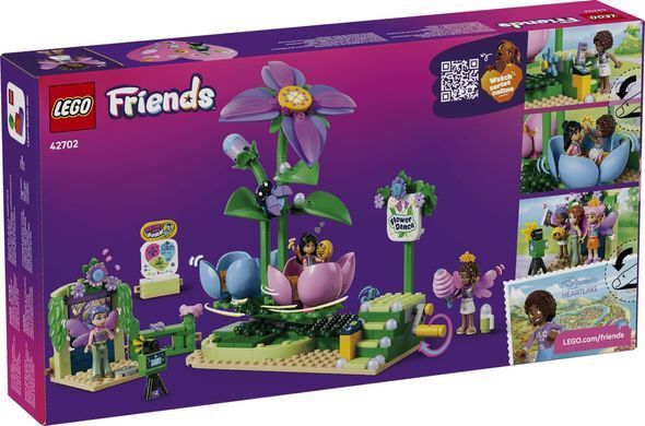 LEGO Конструктор LEGO Friends Карусель із квітами й чашками та казкова фотобудка 42702 фото