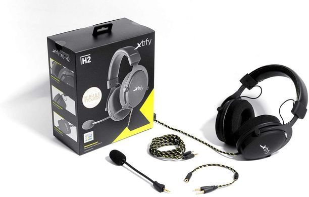 Cherry Xtrfy Гарнітура H2 3.5mm/USB Black XG-H2 фото