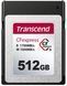 Transcend Карта памяти CFexpress 512GB Type B R1700/W1100MB/s 1 - магазин Coolbaba Toys