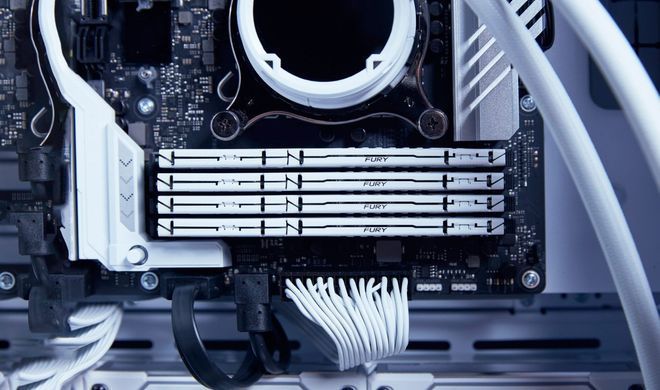 Kingston Память ПК DDR5 32GB 6000 FURY Beast White EXPO KF560C36BWE-32 фото